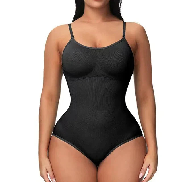 Seamless Compression V-Neck Bodysuit